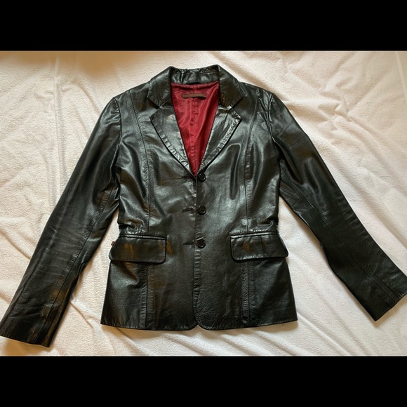 RUDSAK vintage leather blazer - Picture 3 of 13